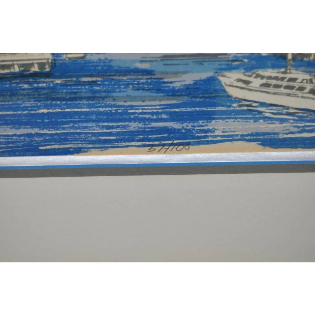 Patrick Kelly "Way To Go' San Francisco" Color Lithograph c.1981 For Sale - Image 5 of 7