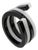 Black and White Multi-Layer Lucite Coiled Bracelet Bangle For Sale