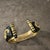 Metal 1930 Antique Jean Painlevé Art Deco Bakelite and Brass Seahorses French Bracelet For Sale - Image 7 of 14