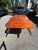 1980s Monumental Vintage Walnut Dining Table With Queen Anne Style Pedestals For Sale - Image 5 of 18