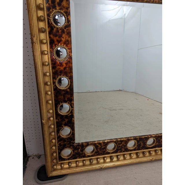 Glass Early 21st Century Friedman Brothers Regency Style Mirror For Sale - Image 7 of 13