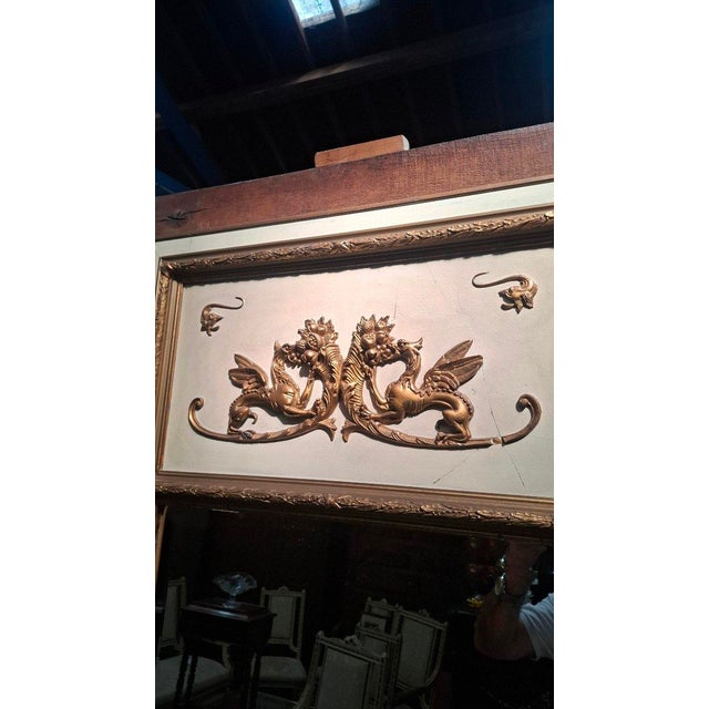 1960s Louis XVI Style Mirror, 1960 For Sale - Image 5 of 7
