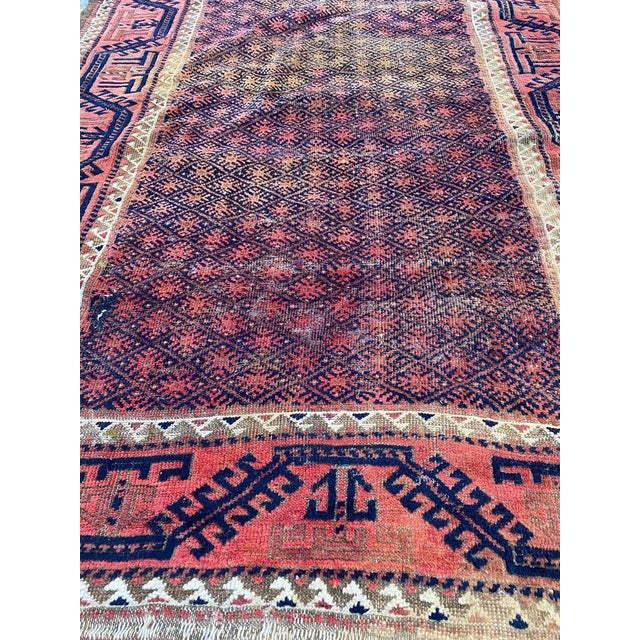 Antique Turkmen Baluch Rug, 1890s For Sale - Image 14 of 18