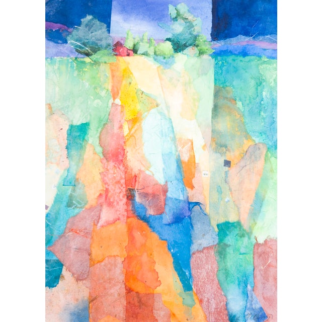Hilltop #2 Tomoko Parry, c. 1990s In Hilltop #2, Tomoko Parry shifts decisively away from straightforward naturalism,...