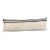 Turkish Hemp Pillow Cushion Natural Beige Black Cushion Cover 14"x45" For Sale