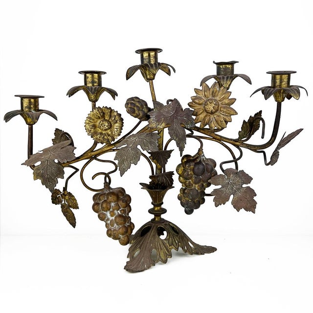 Antique French Candelabra in Ormolu For Sale - Image 12 of 12