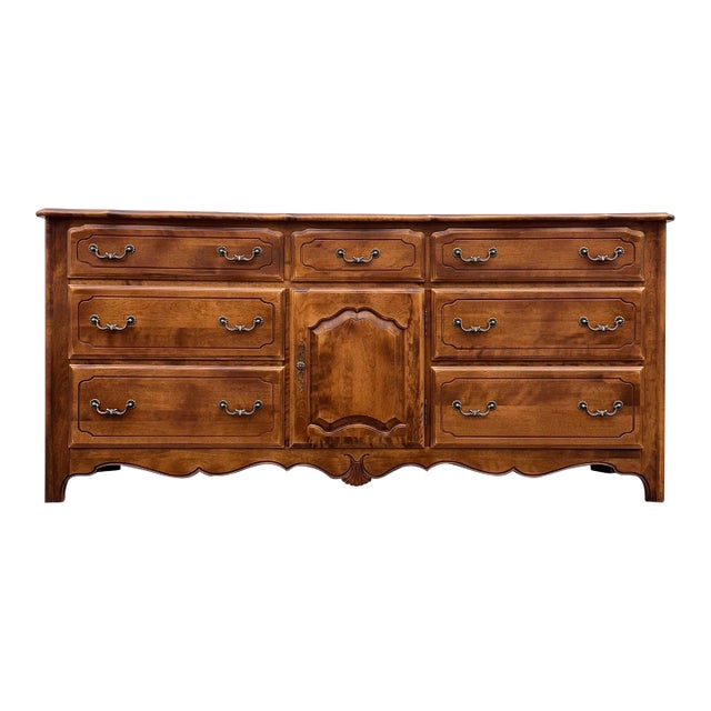 1990s Ethan Allen French Provincial Country 9-Drawer Dresser⚡️ For Sale