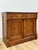 Antique French Provincial Marble Burlwood Buffet 2 Drawer Locking Cabinet For Sale - Image 11 of 18