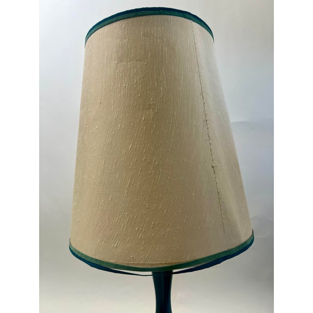 Mid Century Modern Green Malachite Table Lamp For Sale - Image 14 of 14