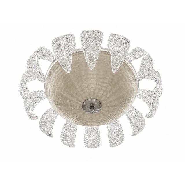 Murano Pendant Light by Barovier for Erco, 1940s For Sale - Image 3 of 11