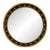 Friedman Brothers The NEw Biltmore Round Mirror in Classic Gold - 24" For Sale