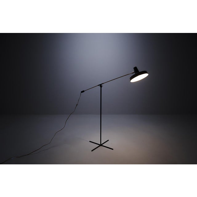 Mid-Century Counterbalance Floor Lamp from Boulanger, Belgium, 1960s For Sale - Image 10 of 14