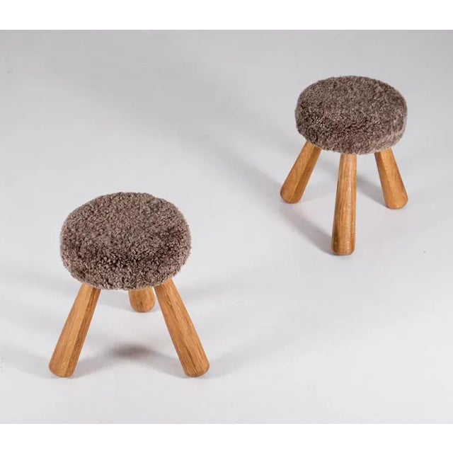 Antique Swedish Stool by Ingvar Hildingsson, 1890s For Sale - Image 4 of 7