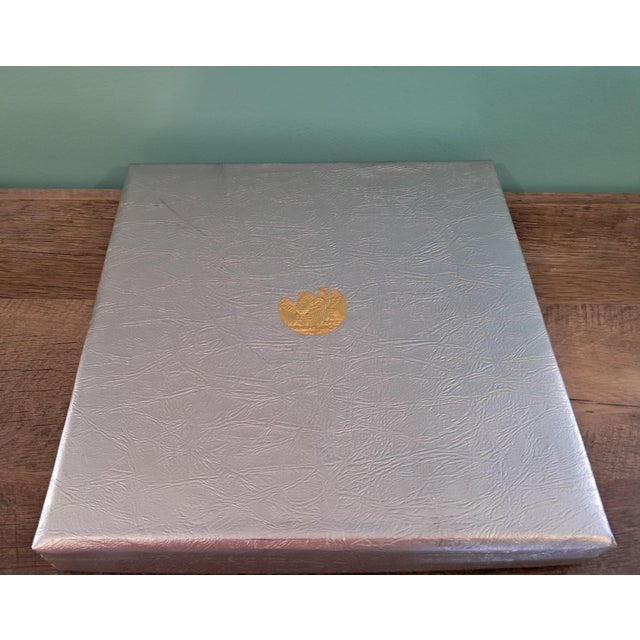 1980s Reims Cathedral Lower West Rose Collector Window Plate in Original Box For Sale In Minneapolis - Image 6 of 15