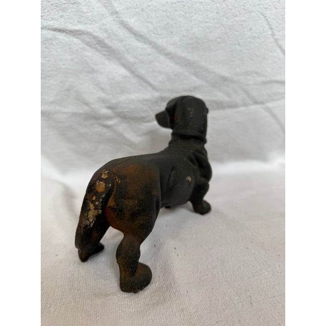 1920s Hubley Cast Iron Dachschund For Sale In Los Angeles - Image 6 of 14