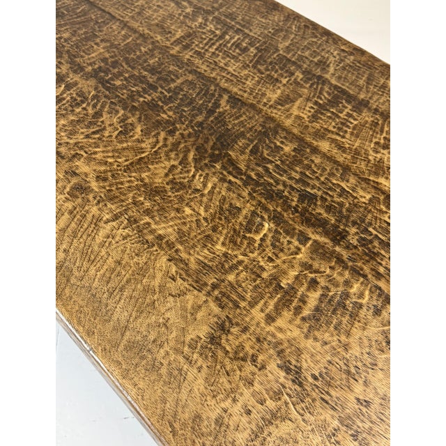 Belgian Monastery Table in Oak For Sale - Image 13 of 17