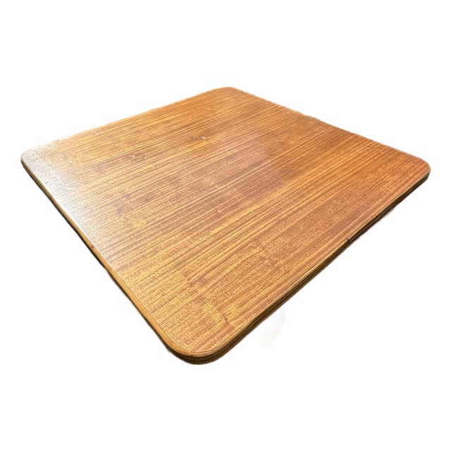 Vintage Split-Reed Rattan Coffee Table – Paul Frankl Style For Sale