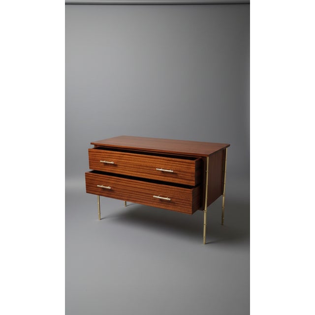 Mahogany Chest of Drawers, 1970s For Sale - Image 3 of 5