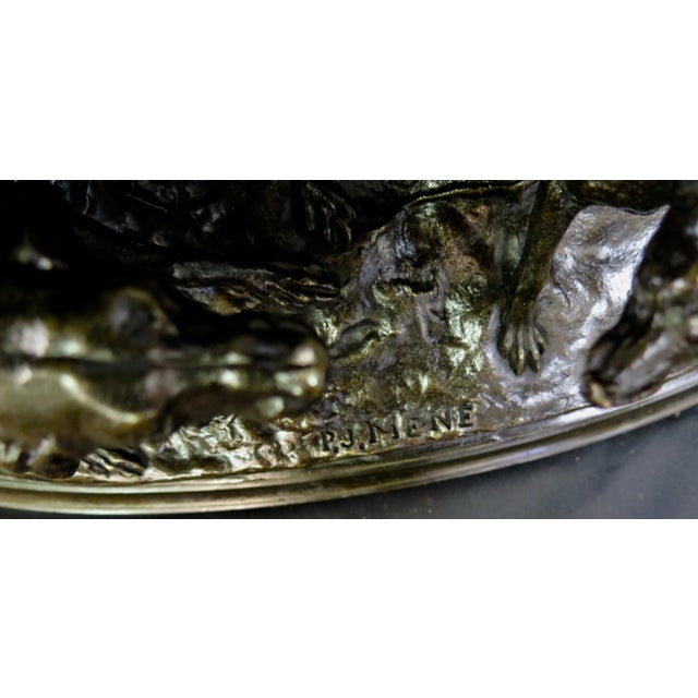 Mid 19th Century Fox Hunting, bronze by P J Mene For Sale - Image 11 of 12