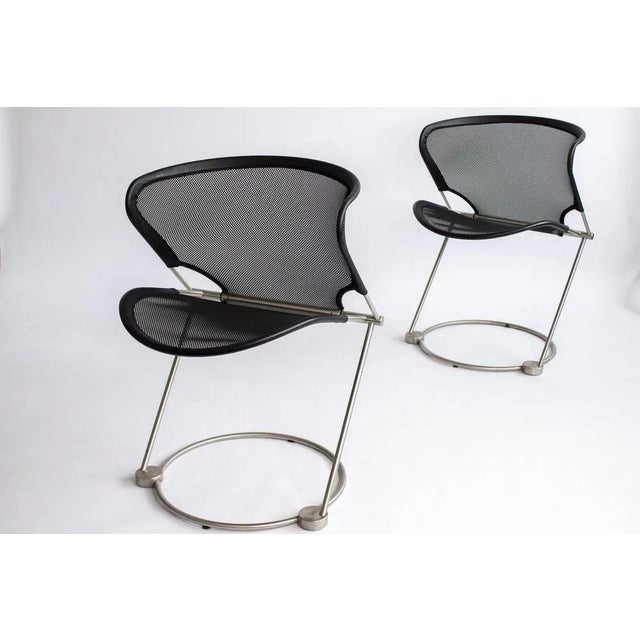Wilkhahn Vintage Nuvola Chair Herbert Ohl for Wilkhahn, 1980s For Sale - Image 4 of 10
