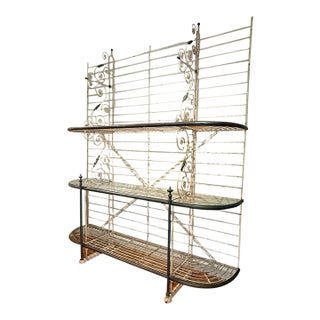 Antique French Bakers Rack For Sale
