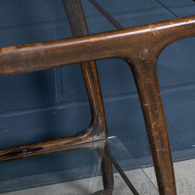 Cesare Lacca Vintage Italian Drinks Trolley in the style of Cesare Lacca, 1960 For Sale - Image 4 of 16