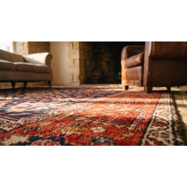 Mid-19th Century N.W. Persian Bakshaiesh Shrub Carpet ( 5'4" x 6' - 163 x 183 ) For Sale - Image 11 of 12
