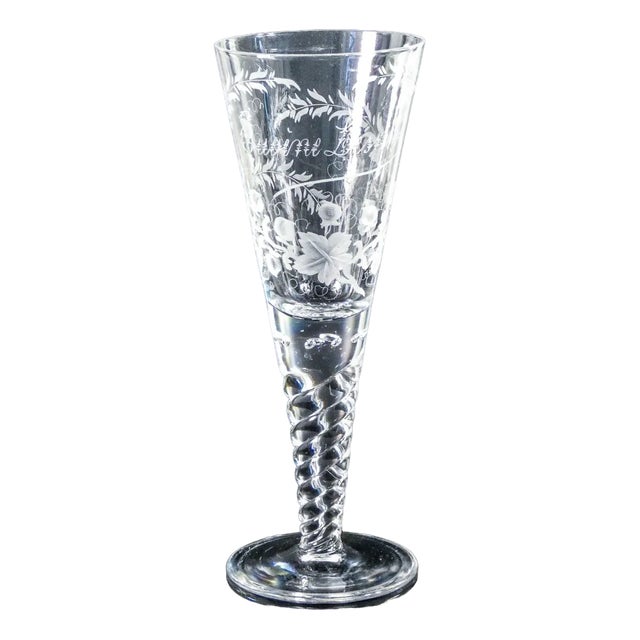 Mid -20th Century Molato Crystal Cup, France For Sale