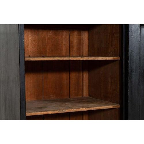 Large 19th Century English Ebonised Mahogany Dresser Base, 1890s For Sale - Image 16 of 18