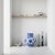 Handmade Ceramic Monumental Vase (50cm) Wide-Neck “Baba Nakkas” Blue & White Design – Grand Floor or Table Centerpiece For Sale - Image 6 of 10