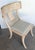 Neoclassical Set of Four Neoclassical Grey-White Polychromed Klismos Chairs Late 20th C. For Sale - Image 3 of 15