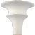 Modern AERIN for Visual Comfort Signature Lakmos Small Sconce in Plaster White For Sale - Image 3 of 5