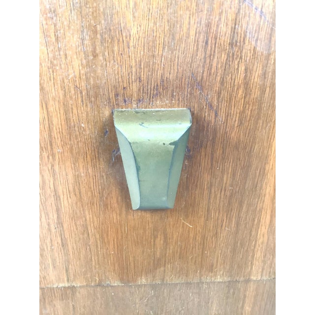 Vintage American Modern Two-Drawer Nightstand For Sale - Image 13 of 18