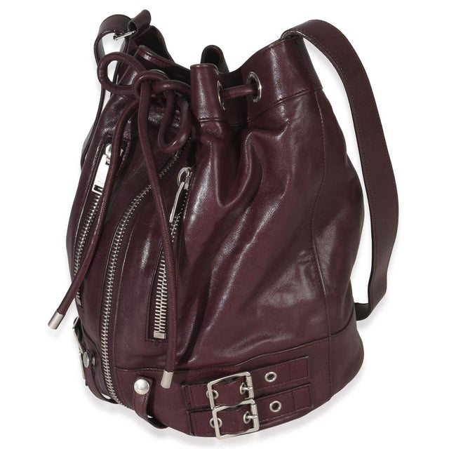 Item #: 152848 Exterior Material: Leather MSRP: 2,350 Interior Material: Fabric Size: Medium Handbag Closure Type:...