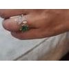 Natural Zambian Emerald 1.80cts & diamond 1.26cts Ring in 18k Gold For Sale In New York - Image 6 of 18
