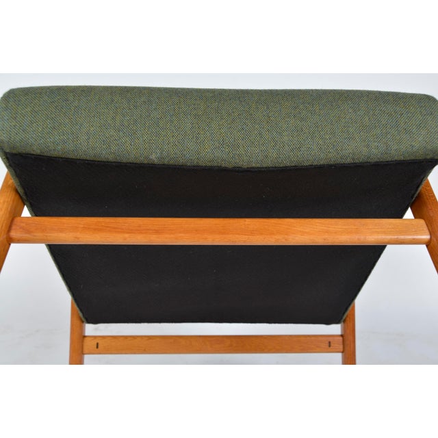 Vintage Ruster Oak Lounge Chair by Yngve Ekström for Swedese, 1960s For Sale - Image 17 of 18
