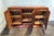 French Art Deco Marble Top Sideboard With Carved Birds and Flowers. For Sale In Dallas - Image 6 of 12