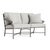 Brown Jordan Venetian Loveseat, Mica frame with Fusion Dove fabric For Sale - Image 12 of 12