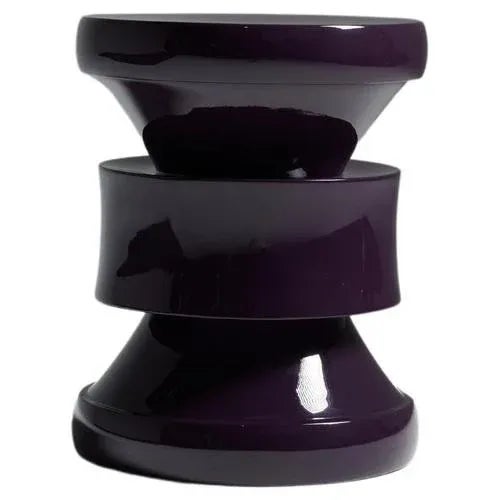 Not Yet Made - Made To Order Barth Lacquered Stool by Le Berre Vevaud For Sale - Image 5 of 5