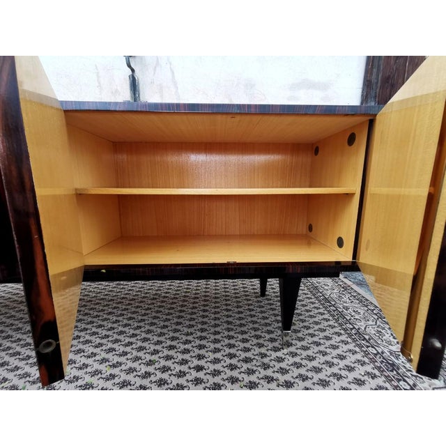 Large French Macassar Ebony Sideboard, 1960s For Sale - Image 13 of 16