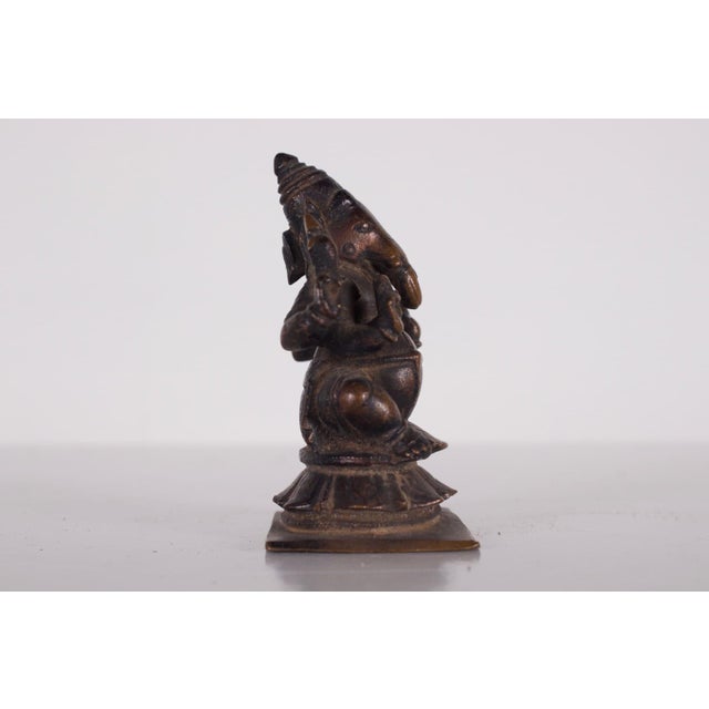 Odishassan Indian Artist, Ganesha, 1600s, Copper For Sale - Image 4 of 8