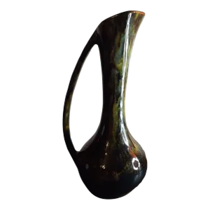 1960s Haeger Style Drip Glaze Ceramic Ewer