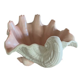 1980s Fitz & Floyd Shell Bowl For Sale