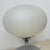 Space Age Opaline Glass, Chromed Steel and Cast Iron Lamp from Kaiser Leuchten, 1970s For Sale - Image 12 of 18