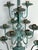 Vintage Boho Verdigris 15 Arm Chandelier For Sale - Image 12 of 12