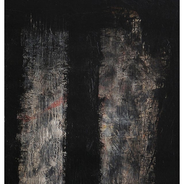 Contemporary Massimo d'Orta, Il Grande Inverno MD 14, Abstract Painting, Mixed Media on Canvas, 2007 For Sale - Image 3 of 9