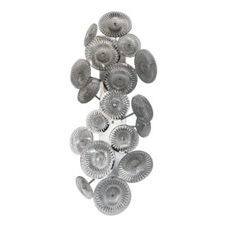 Floral Cluster Wall Sconce For Sale