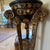 1940s 1940s Empire Marble Top Cast Metal Ram Pedestals (2) For Sale - Image 5 of 8