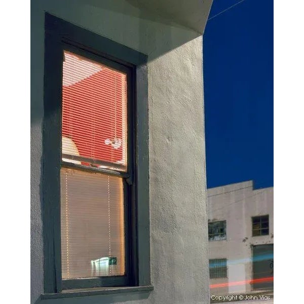 Contemporary Photograph "Red Walls" by John Vias For Sale