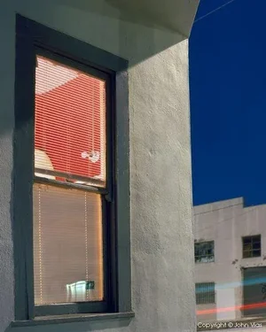 Contemporary Photograph "Red Walls" by John Vias